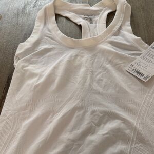 Athleta White Momentum Seamless Racerback Tank Top NWT - Size XS